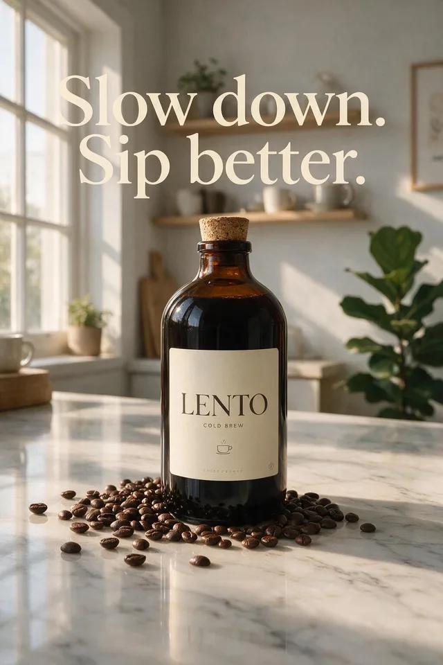 Carousel slide 1 of a cold brew coffee brand